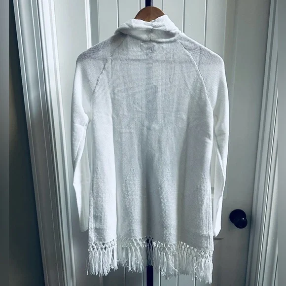 Lilly Pulitzer Tatum Cardigan White size Medium-NWT - Picture 4 of 7